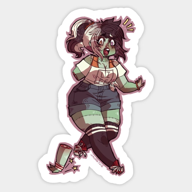 OOPSIE! Sticker by RozenRotArt